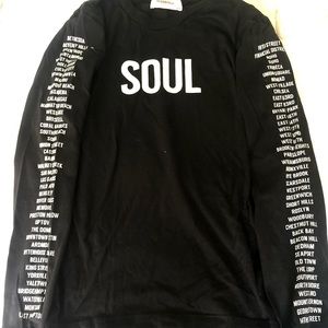 Soulcycle black long sleeve